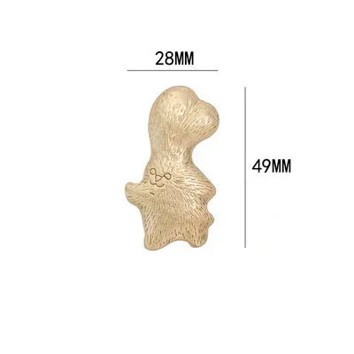 Animal Shape Brass Knobs for Kids Room – Fun Pulls for Cabinets