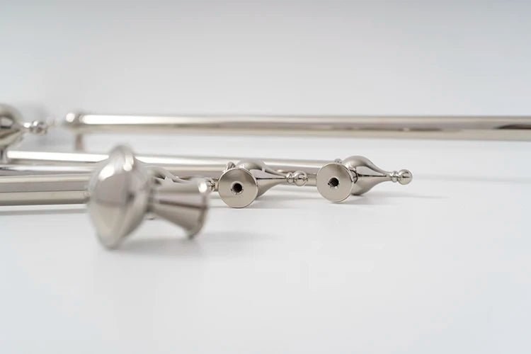 Sleek Modern Bright Nickel Cabinet Handle – Zinc Alloy Drawer Pull