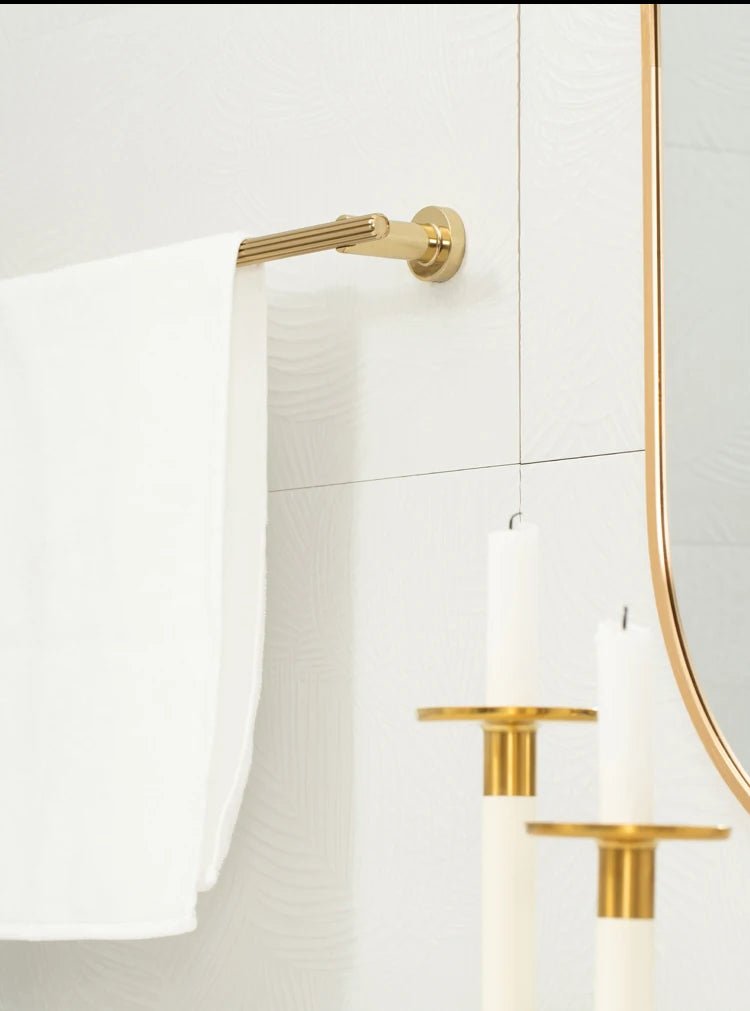 Premium British Style Towel Rack – Wall Mounted in Gold/Silver/Black