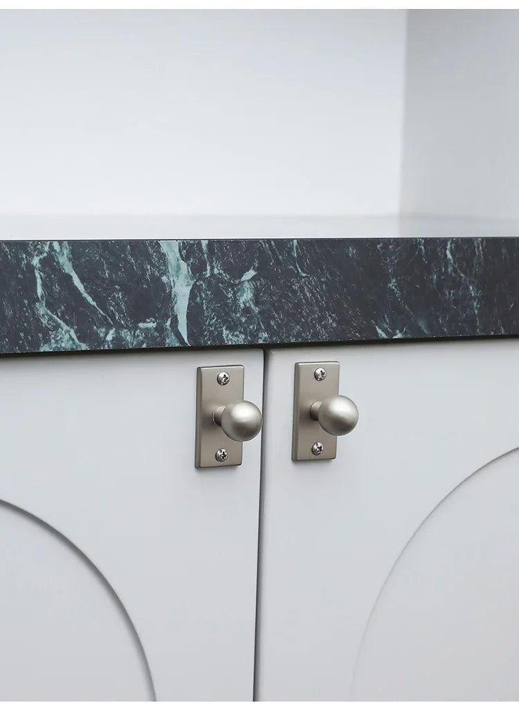 Durable Bronze Sphere Knobs – Ball Pendant Pulls for Cabinet Design