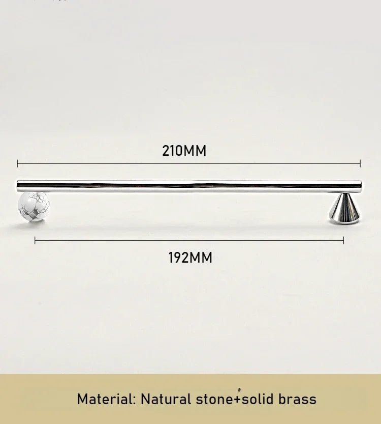 Elegant Crystal & Brass Pulls – Chrome Handles for Cabinet Drawers