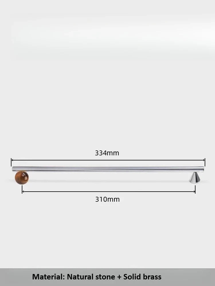 Crystal & Brass Drawer Pulls – Chrome Handles for Stylish Cabinets