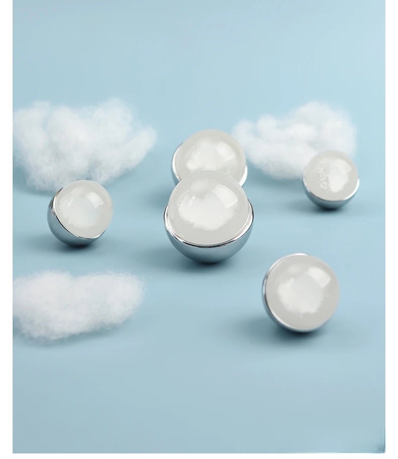 Premium Crystal Clear Cabinet Knobs – Brass Accent Pull Handles