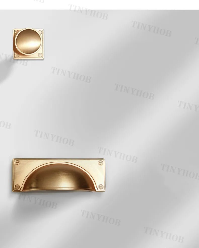 Elegant European Shell Cabinet Handles – Zinc Alloy Drawer Pulls