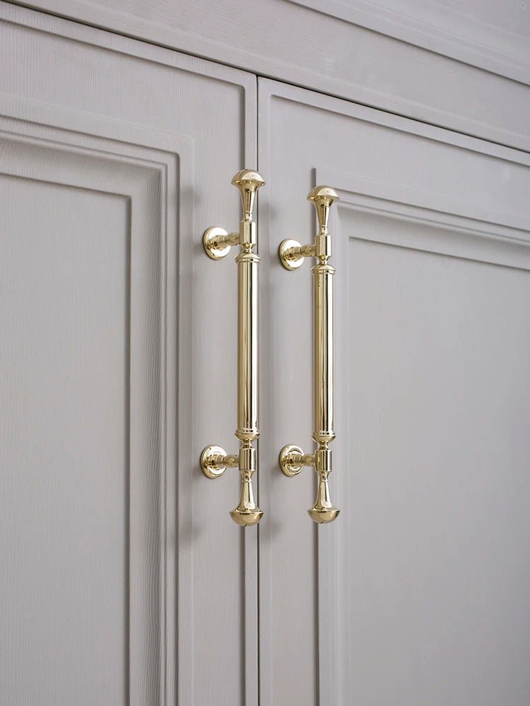 French Brass Cabinet Handles – Modern Drawer Pulls