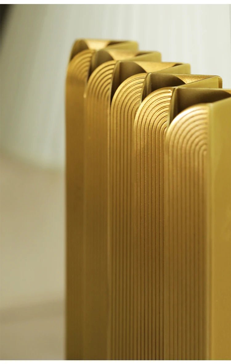Premium Gold Brass Arc Pulls – 11.8" Invisible Handles for Cabinets