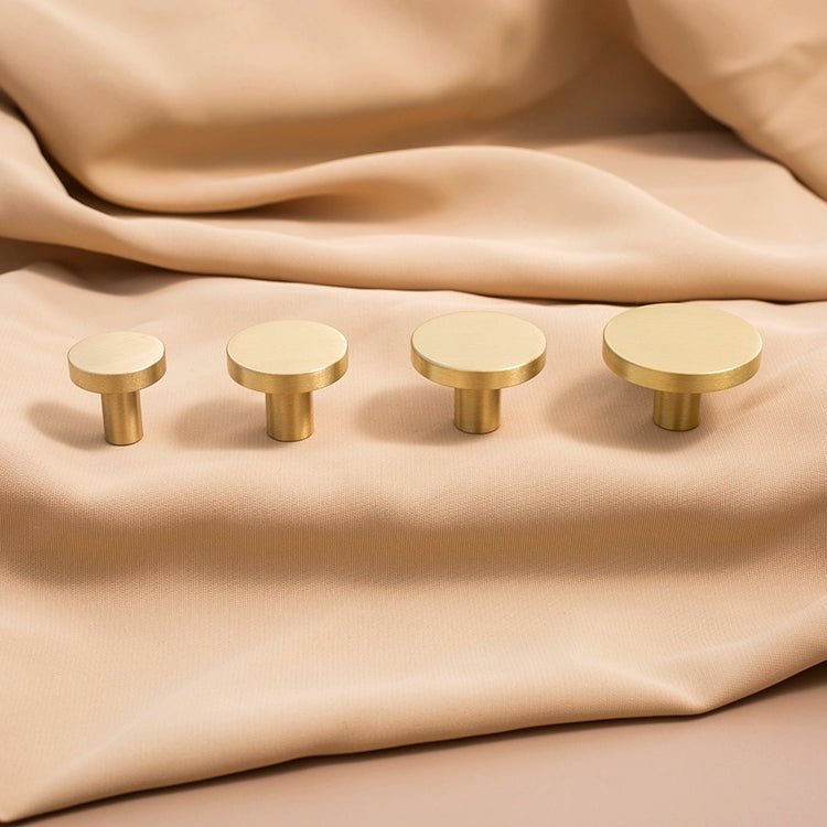 High-Quality Gold Brass T-Bar Pulls – 8.8" Cabinet Handles