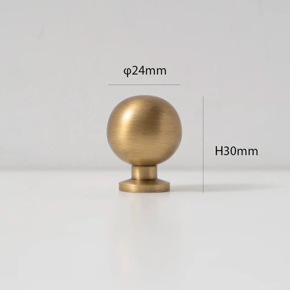 Small Bronze Cabinet Pulls with Minimalist Design