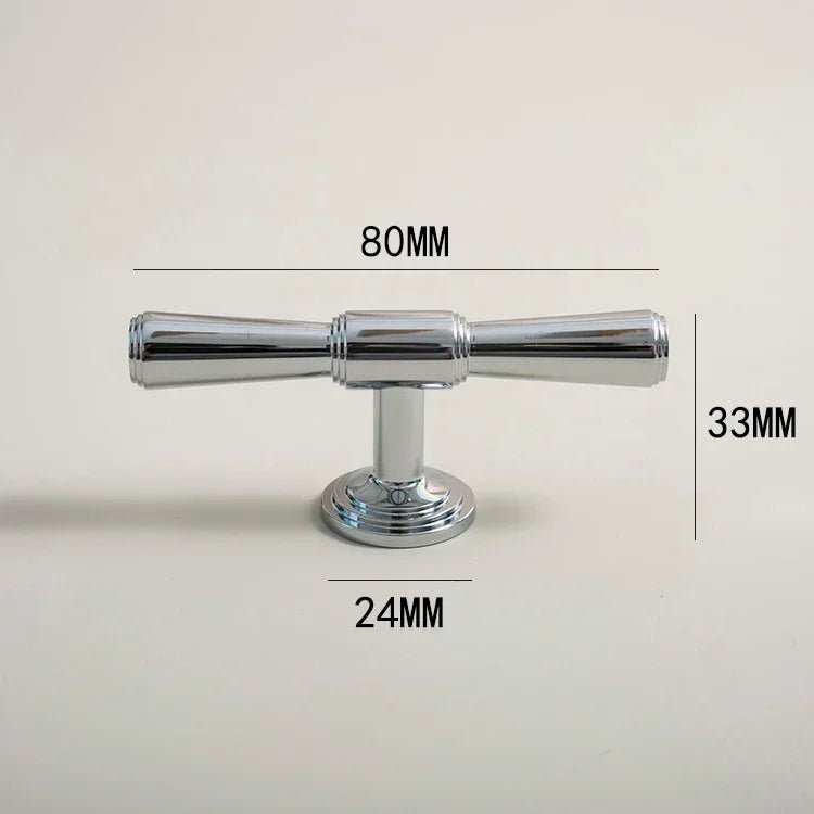 High-Quality Modern Silver Brass Cabinet Knobs for Furniture