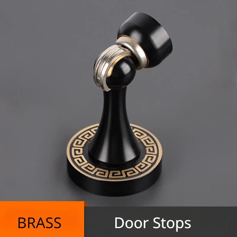 Luxury Solid Brass Wall Mount Door Stopper – Heavy Duty Design