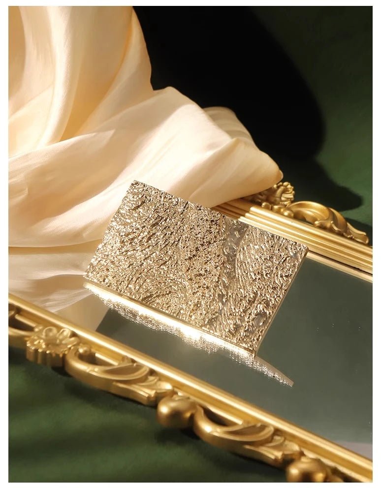 High-Quality Starry Relief Brass Handles for Cabinet Design