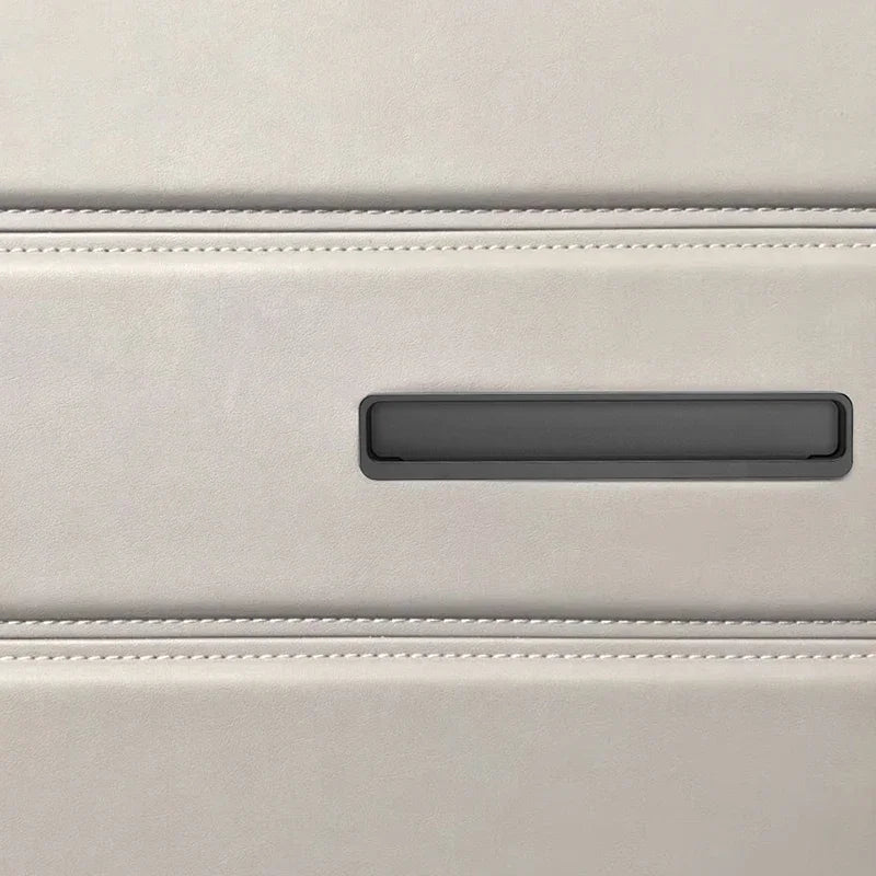Premium 6.93" Stealth Flush Mount Handles – Cabinet Pulls in Black/Gray/Gold
