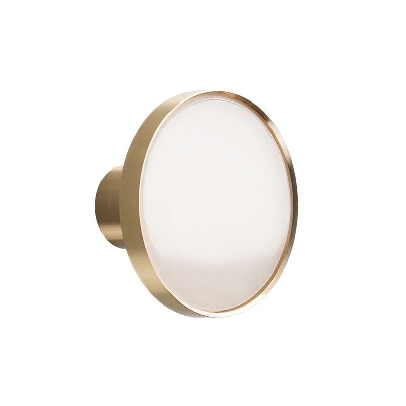 Stone & Brass Cabinet Knobs – Luxury Pulls
