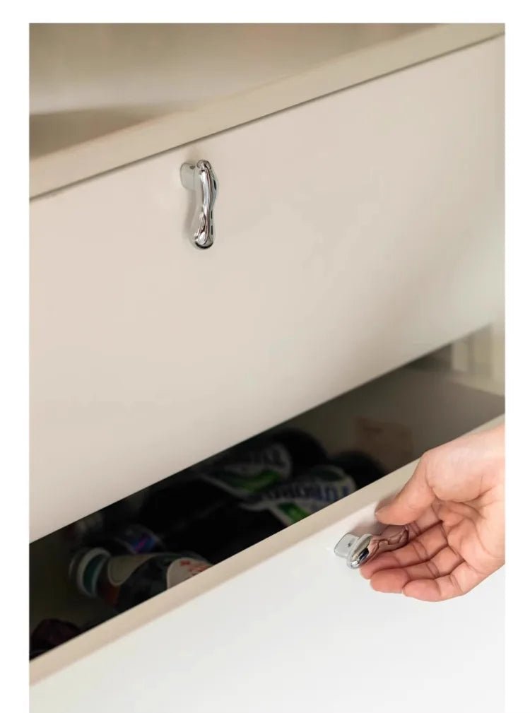 Elegant Teardrop Brass Knobs – 5" Pull Handles for Cabinets