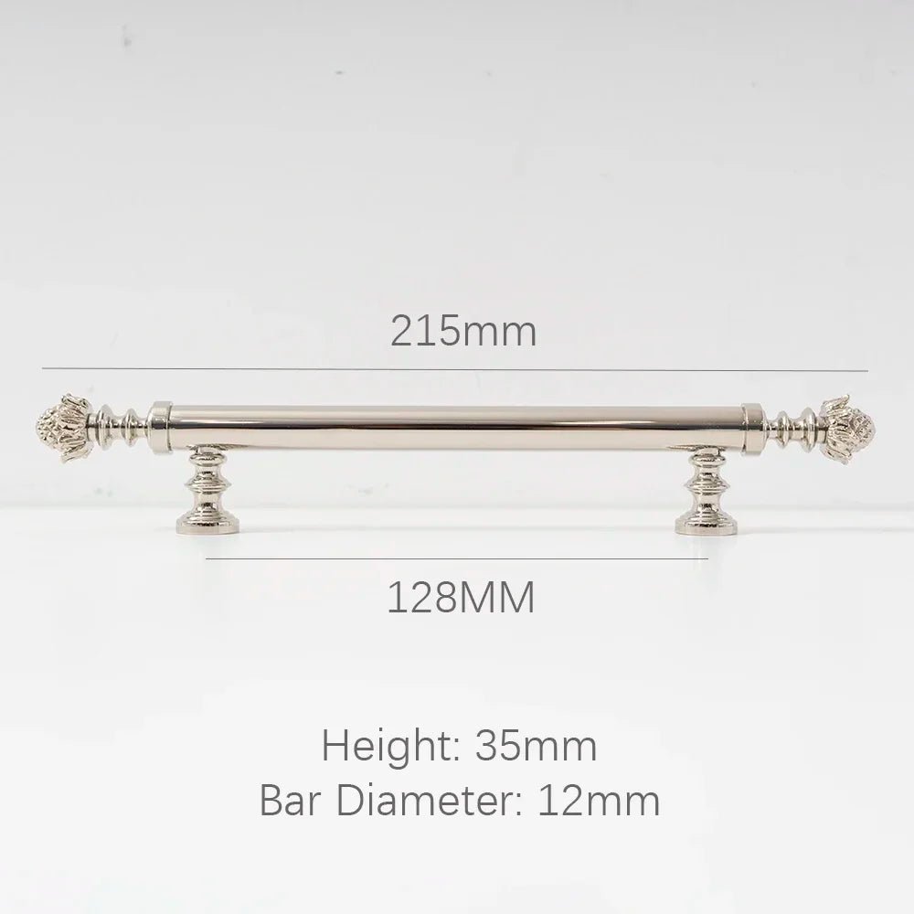 Modern Gold Brass Cabinet Handle – 5-Inch Pull