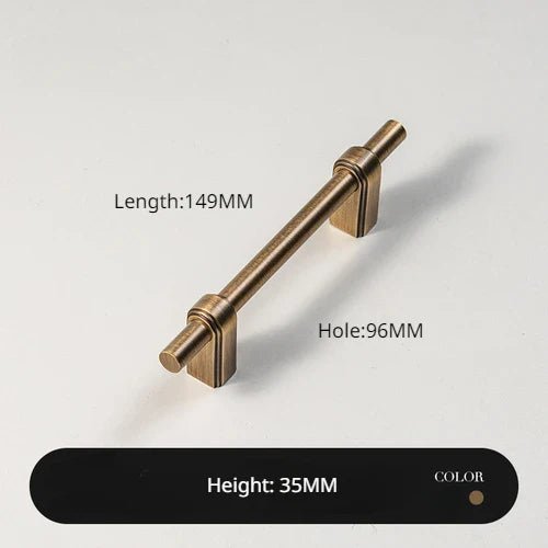 Unique Antique Brass Cabinet Hardware – T-Bar Pulls & Knobs