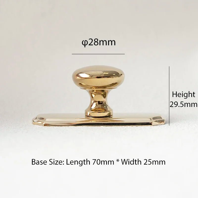 Luxury Antique Bronze Brass Pull – Gold Drawer Handle for Furniture