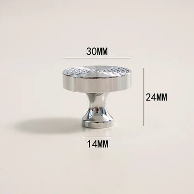 Modern Brass Knob Handle for Stylish Drawer Pulls