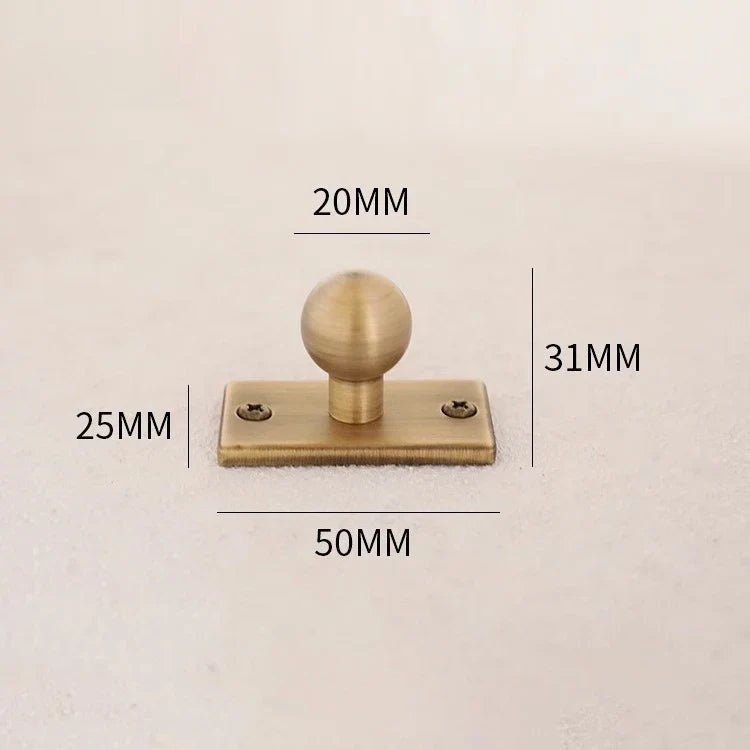Premium Ball Pendant Bronze Sphere Knobs – Pull Handles for Furniture