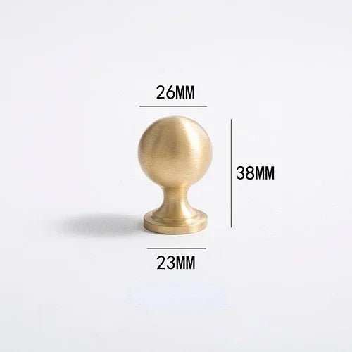 Classic Brass Drawer Pulls – Elegant Pull Handles for Cabinet Design