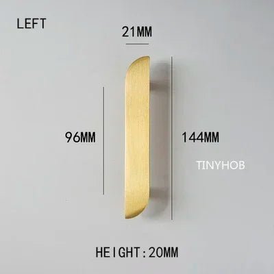 Gold Brass Pulls – American Style Knobs for Cabinet and Drawer Design