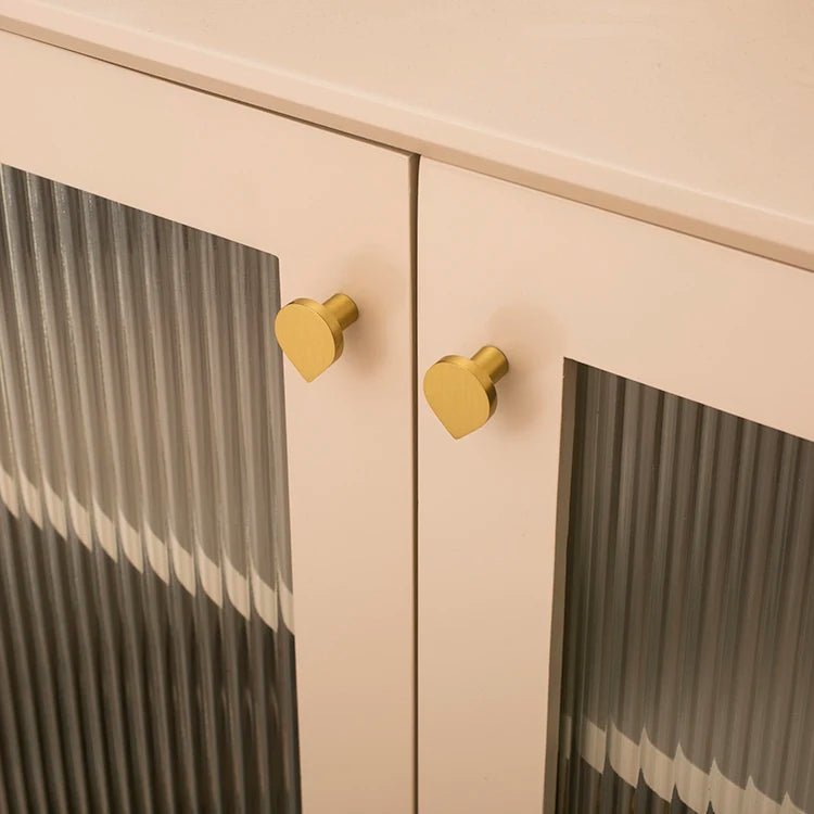 Premium Gold Brass Knobs – American Style Pull Handles for Drawers