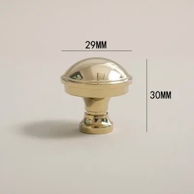 Golden Crown Cabinet Pull – Luxury Brass Handle for Furniture
