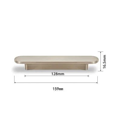 High-Quality Modern Black Handles – 5" Matte Zinc Pulls for Furniture
