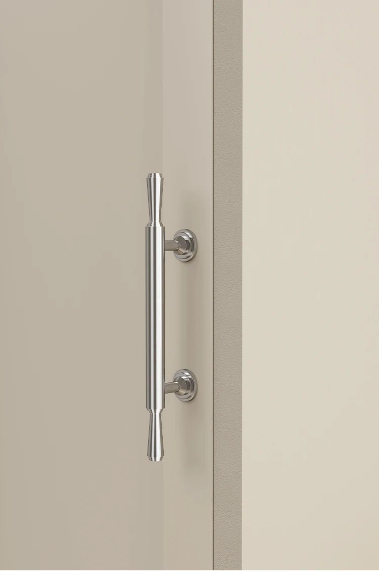 Premium Modern Silver Brass Handles for Luxury Cabinets
