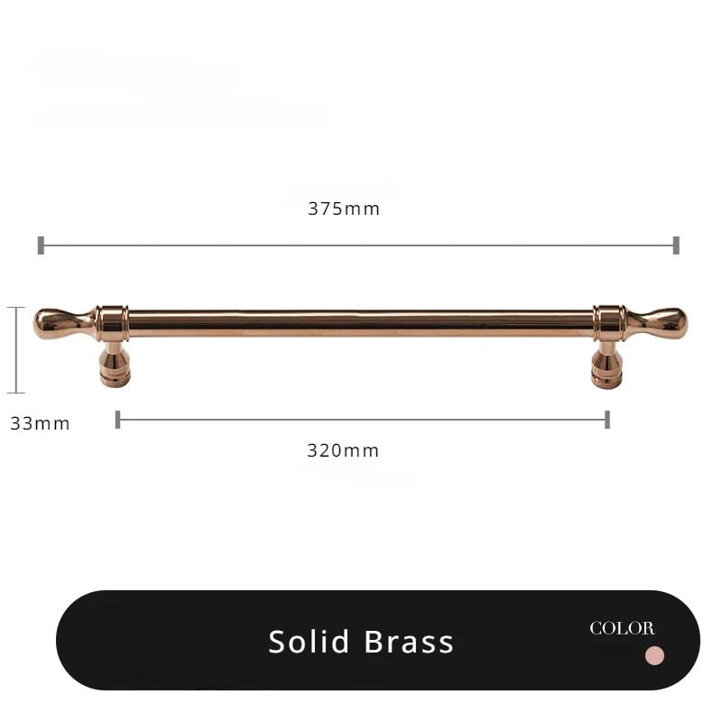 Classic Rose Gold Vintage Handles – Cabinet Pulls for Drawers and Furniture