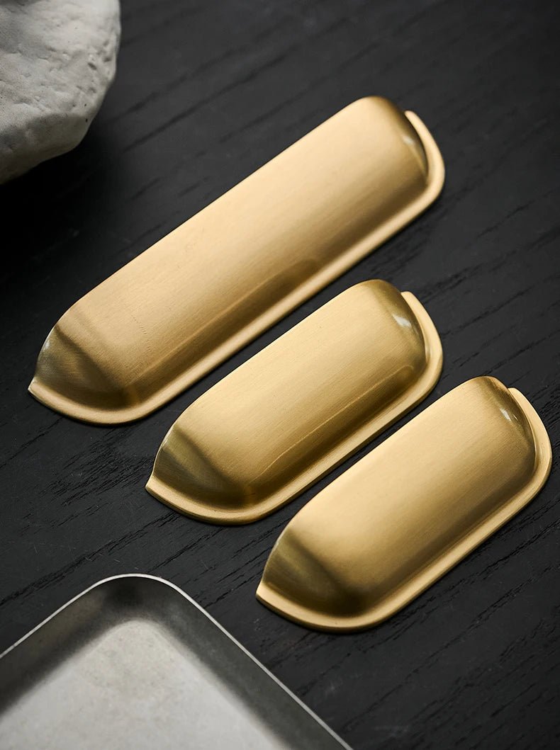 Nautical Brass Handle – Shell Drawer Pull