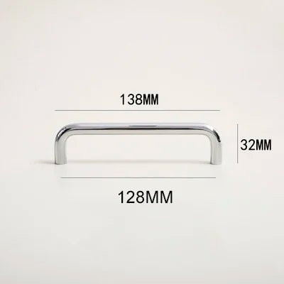 Sleek Brass Handles – Modern Chrome Finish for Cabinet Design