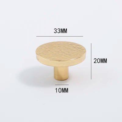 Stylish Handmade Solid Brass T-Bar Pull for Elegant Drawers