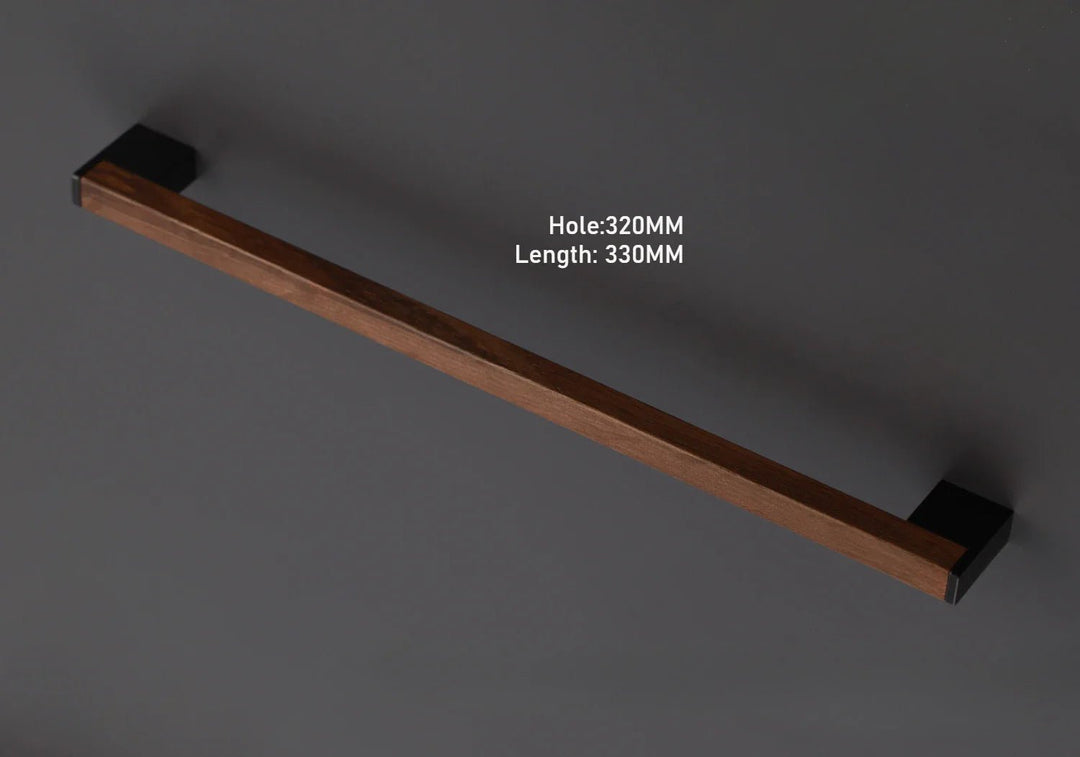 Stylish White Oak Wood Pulls for Modern Kitchen Cabinet Design