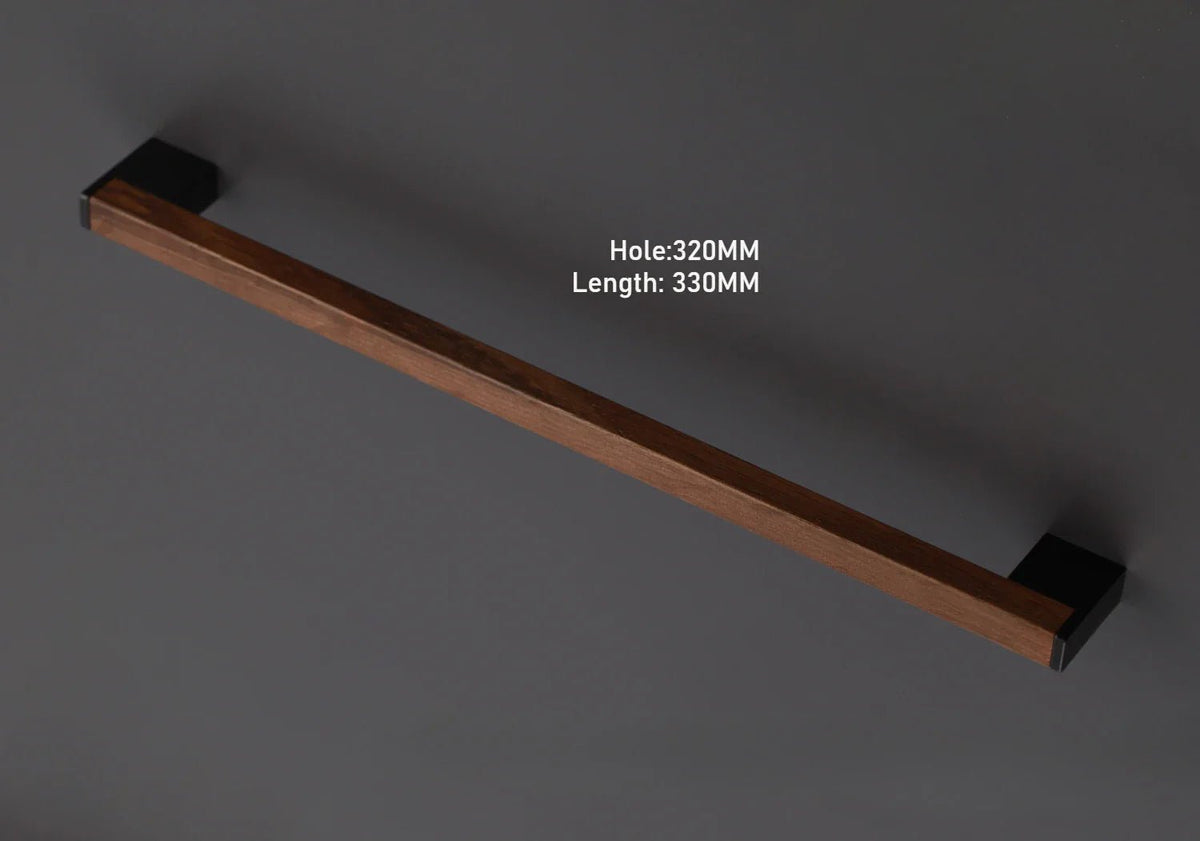 Stylish White Oak Wood Pulls for Modern Kitchen Cabinet Design