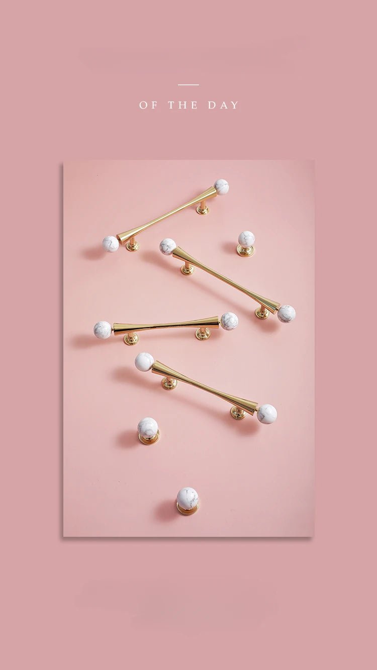 French Pink Crystal Knob – Luxe Drawer Pull  