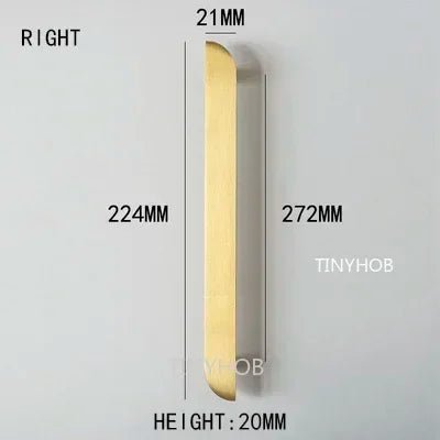 Premium Gold Brass Knobs – American Style Pulls for Furniture