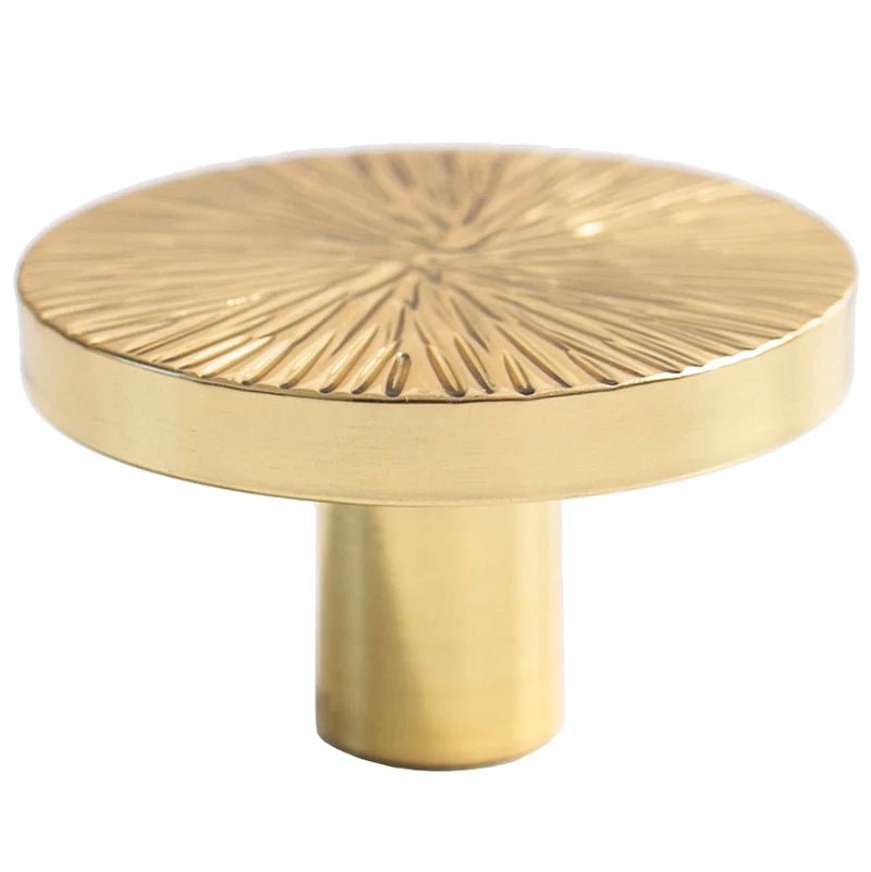 Elegant Gold Brass European Drawer Pulls for Cabinets