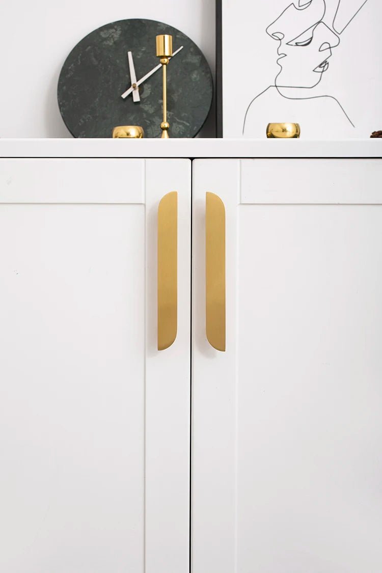 Elegant Gold Brass Knobs – American Style Cabinet Pulls