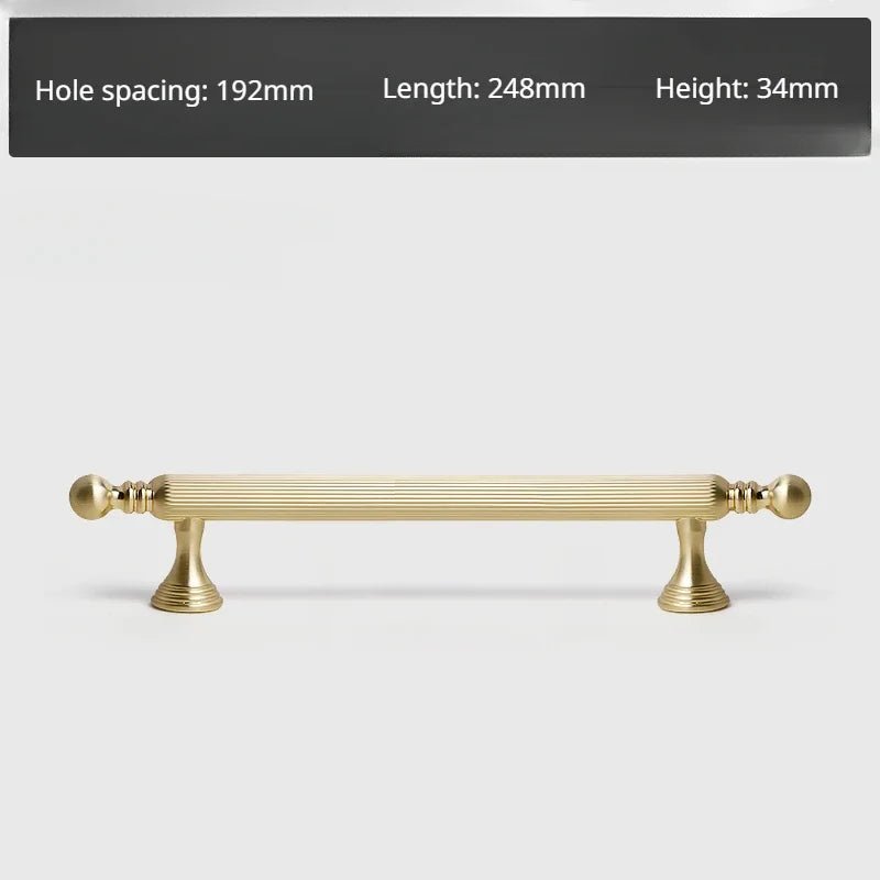 Sleek 5" Gold Zinc Alloy Cabinet Pulls – Pull Handles for Drawers