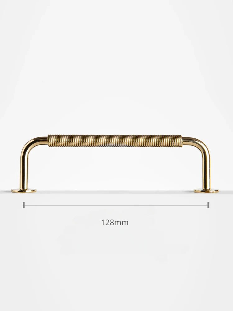 Contemporary Nordic Drawer Pull – Silver Tone  