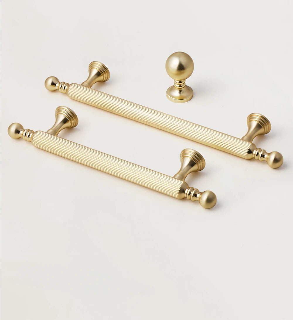 Premium Gold Cabinet Pulls – 5" Zinc Alloy Handles for Cabinets