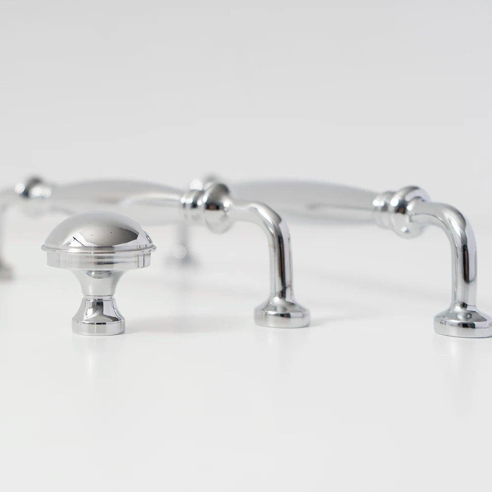 Premium Gold T-Bar Cabinet Pulls in European Brass
