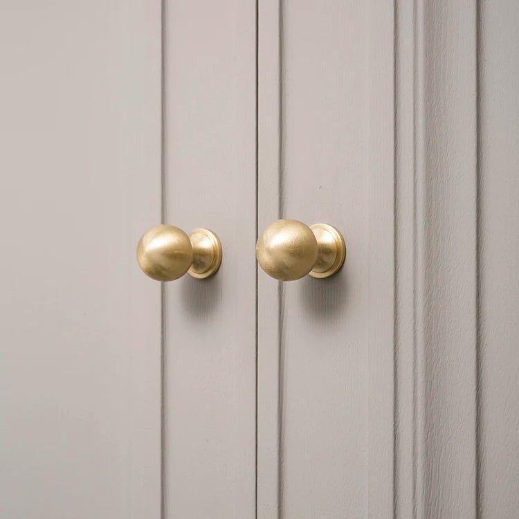 Premium Gold T-Bar Brass Cabinet Pulls for Modern Cabinets