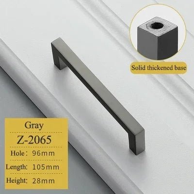 Sleek Gold Zinc Alloy Drawer Pull for Modern Cabinets