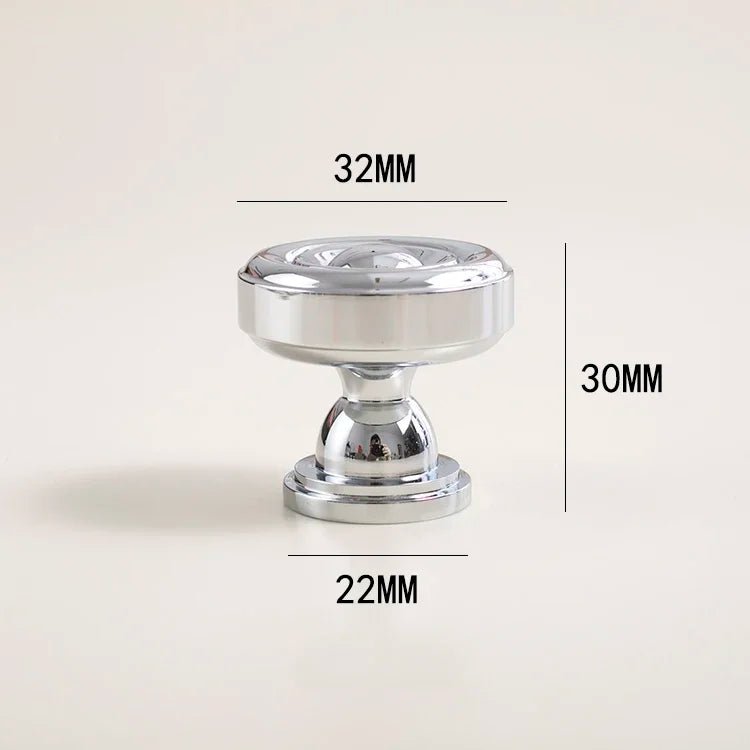 Elegant Golden Crown Pull for Brass Cabinet Handles