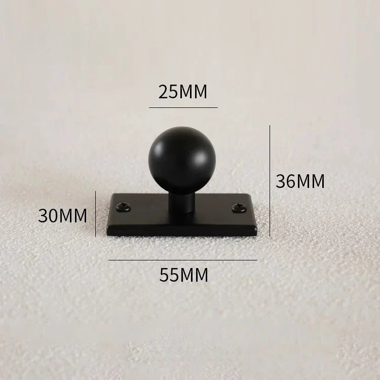 Sleek Bronze Sphere Ball Pendant Pulls for Stylish Cabinet Handles