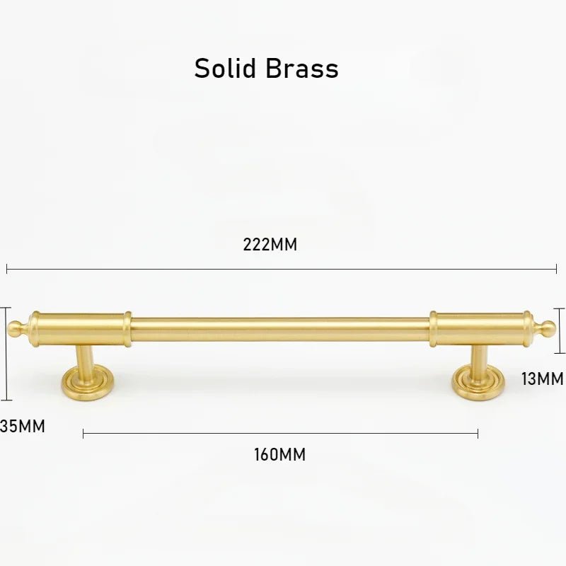 Premium Antique Bronze and Brass Pull for European Drawer Knobs