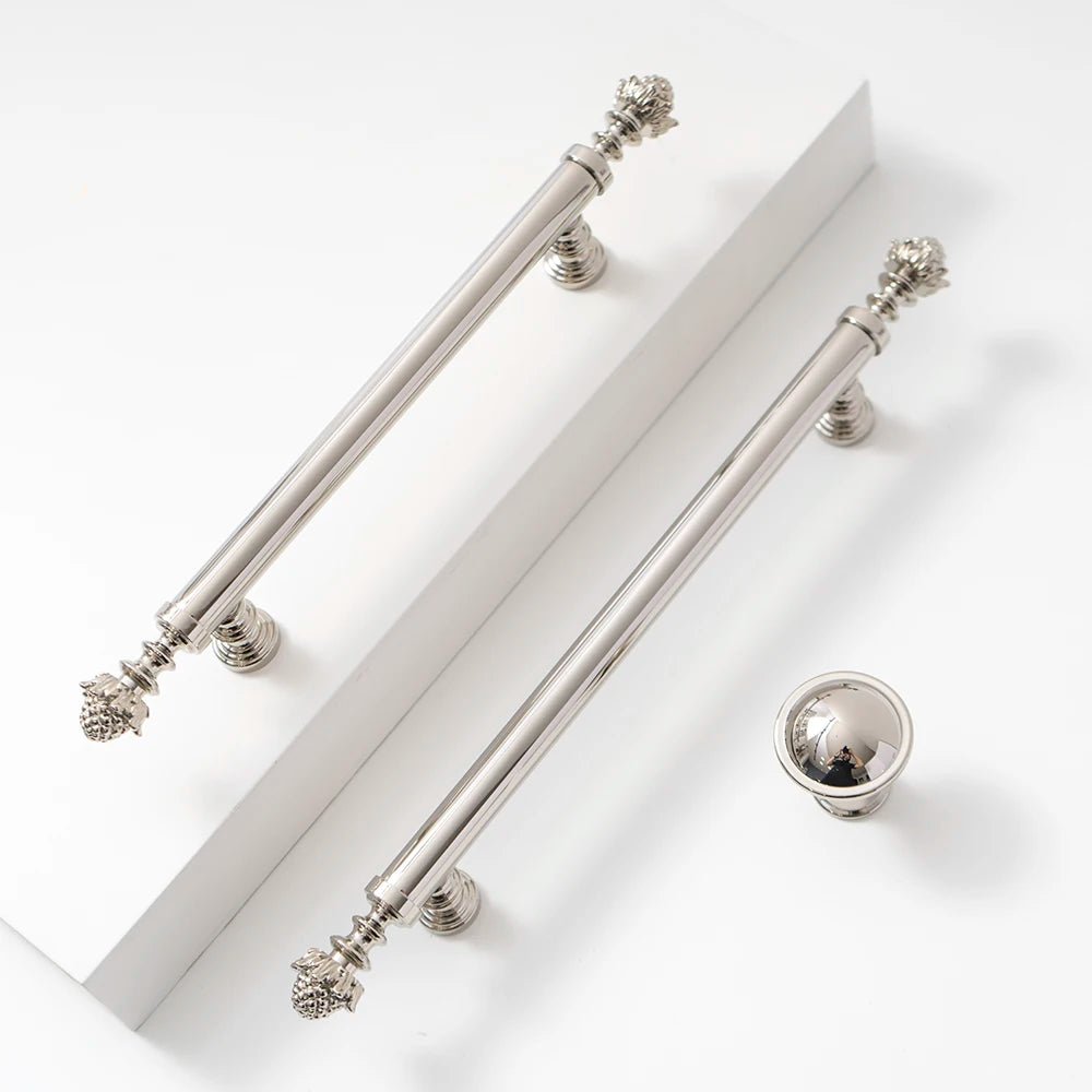 Gold Brass Cabinet Handle – Minimalist 5-Inch Pull