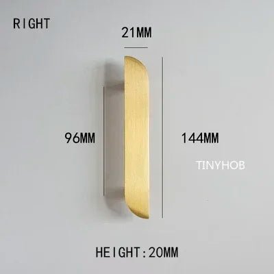 Durable Gold Brass Knobs – American Style Pulls for Elegant Cabinets